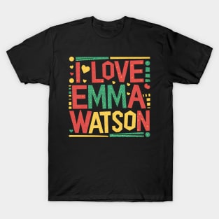 I Love Emma Watson T-Shirt
